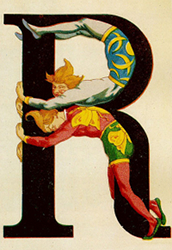 abcdaire cirque, lettre R