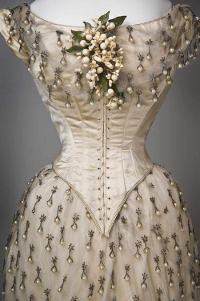robe de marie, dtail