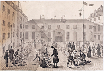 La cour de Bictre, ferrement des forats