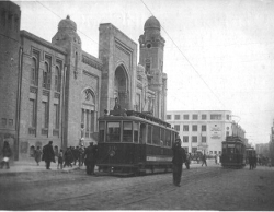 La gare de bakou vers 1920