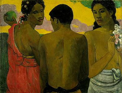 Trois tahitiens, Gauguin