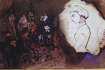 Lopoldine, dessin de Hugo