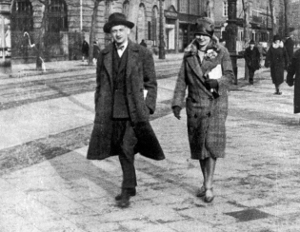 Joseph Roth et sa femme, Paris 1925