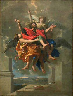 Poussin, Le ravissement de saint Paul