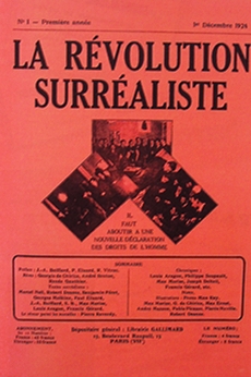 La rvolution surraliste, 1, 1924
